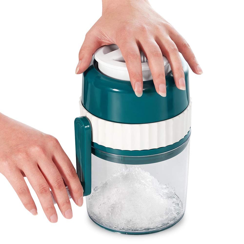 Manual Slushie Maker Snow Cone Machine 1L Ice Crusher Party Drinks