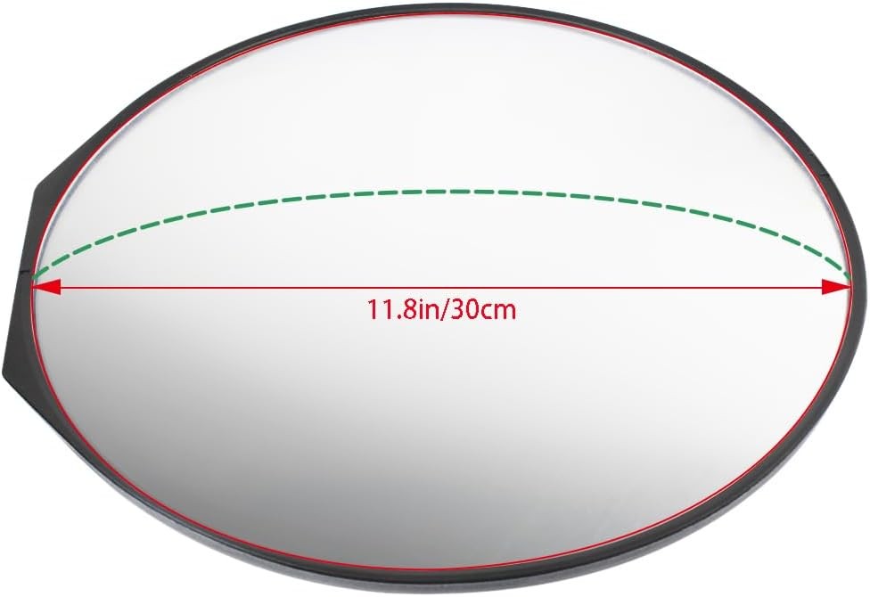 12" Golf Convex Swing Mirror Adjustable Training Aid