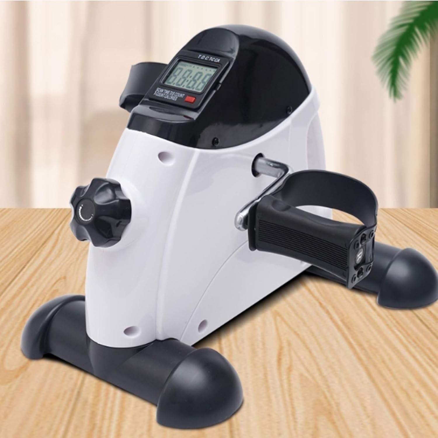 Foldable Under Desk Pedal Bike LCD Adjustable Resistance Rehab