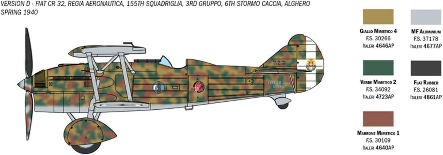 1:72 Scale Plastic CR 32 Arrow Military Model Kit – Detailed DIY Assembly Set