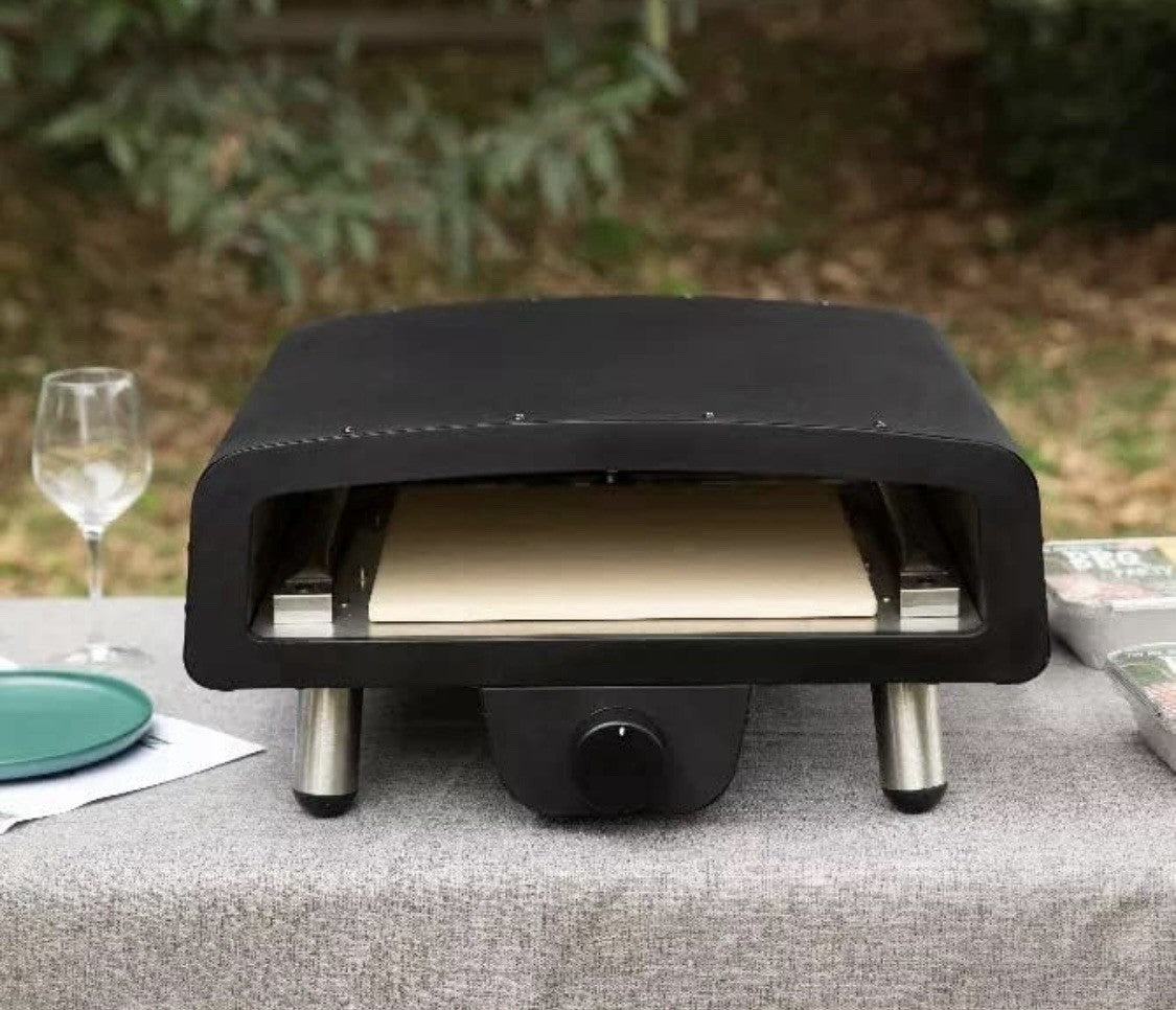 Pizza Oven Gas Fired Portable Table Top Outdoor Kitchen Oven Stone Baked