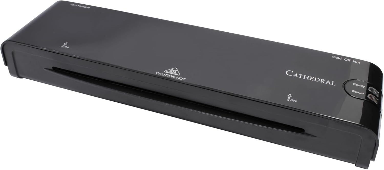 A4 Laminator Fast Warm Up Jam Release Heavy Duty 250 Mic