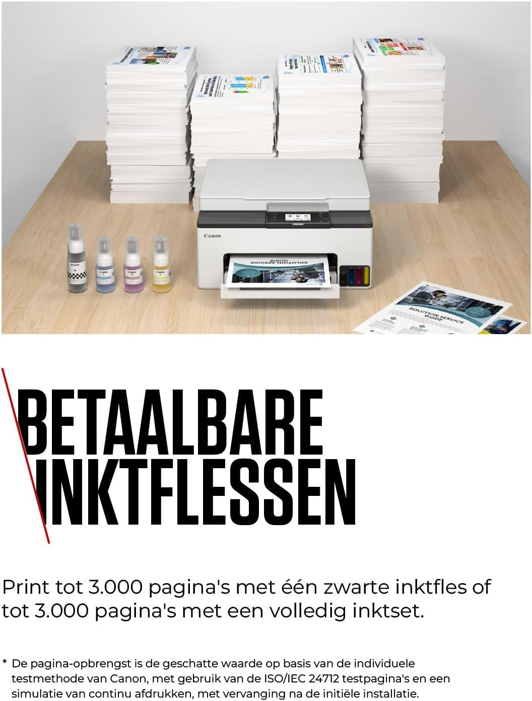 All-in-One Wireless MegaTank Printer | Duplex, Copier & Scanner, Colour