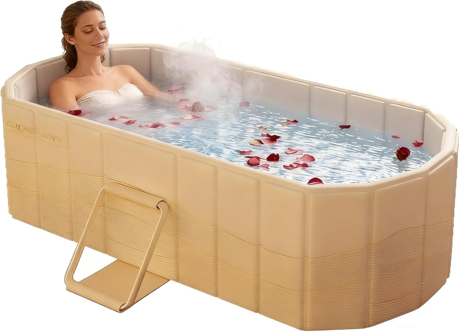 Adult Portable Foldable Bathtub – 150cm Japanese SPA Collapsible Sauna Tub