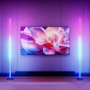 RGB LED Corner Floor Lamp 2 Pack App Remote Music Sync Ambient Light