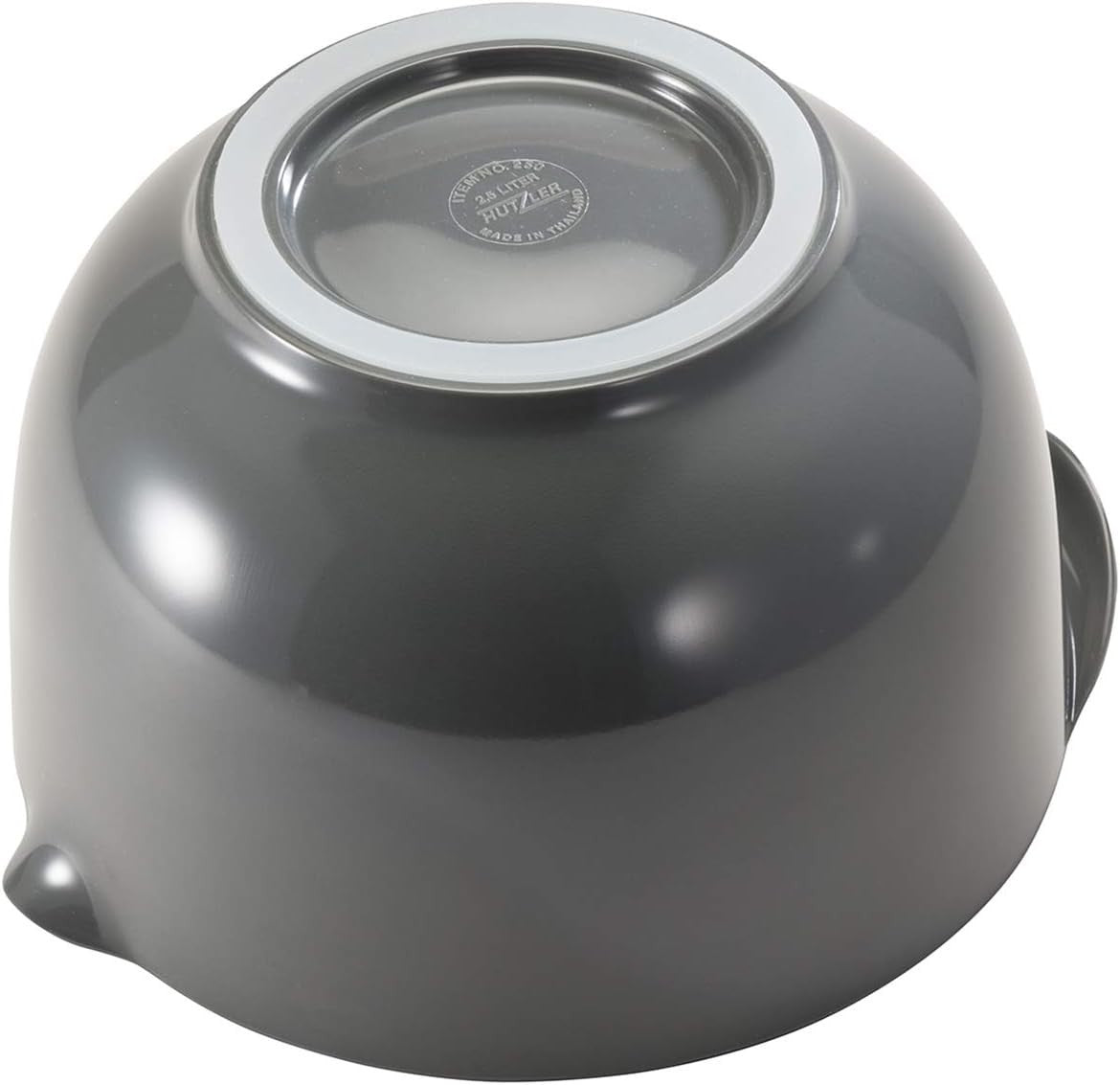 2L Gray Mixing Bowl – Non-Slip, BPA-Free, Dishwasher Safe, Heat Resistant