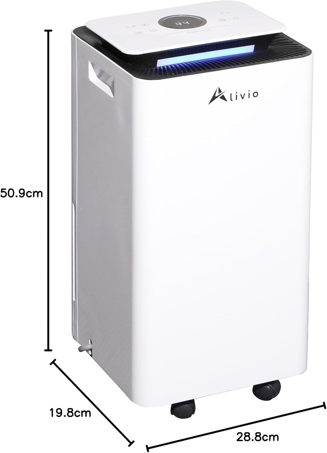10L Dehumidifier Air Purifier Smart Moisture Control Auto Off 3 Speed
