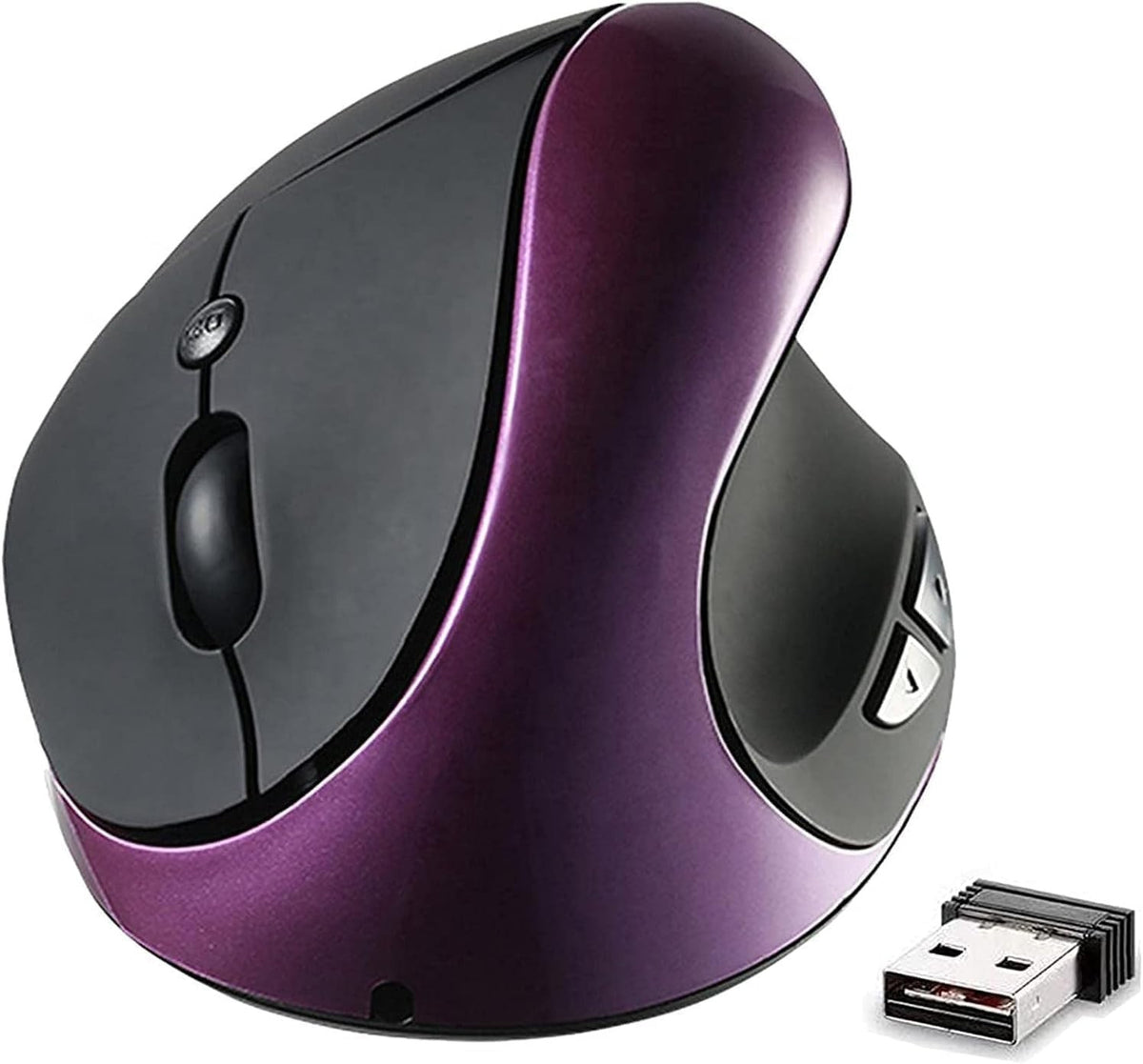 Rechargeable Vertical Ergonomic Mouse Wireless 1600 DPI Comfort