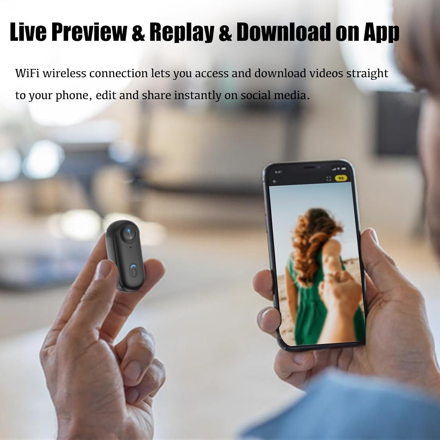 1080P Mini Body Camera Wearable POV Action Cam Portable 64GB