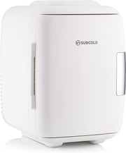 4L Mini Fridge Cooler & Warmer Portable USB AC Compact White Quiet