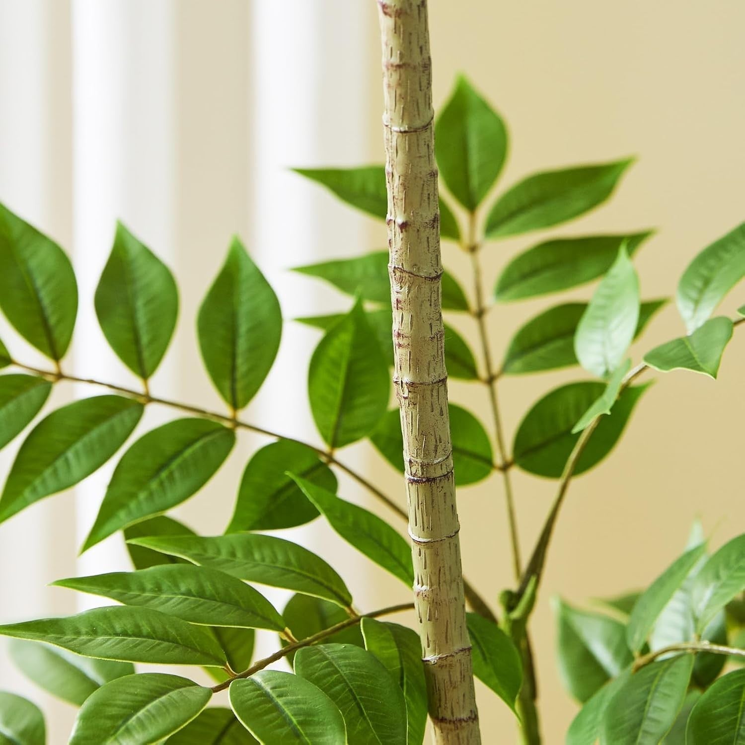 150cm Artificial Mahonia Fortunel Tree in Pot Lifelike Green Indoor Decoration