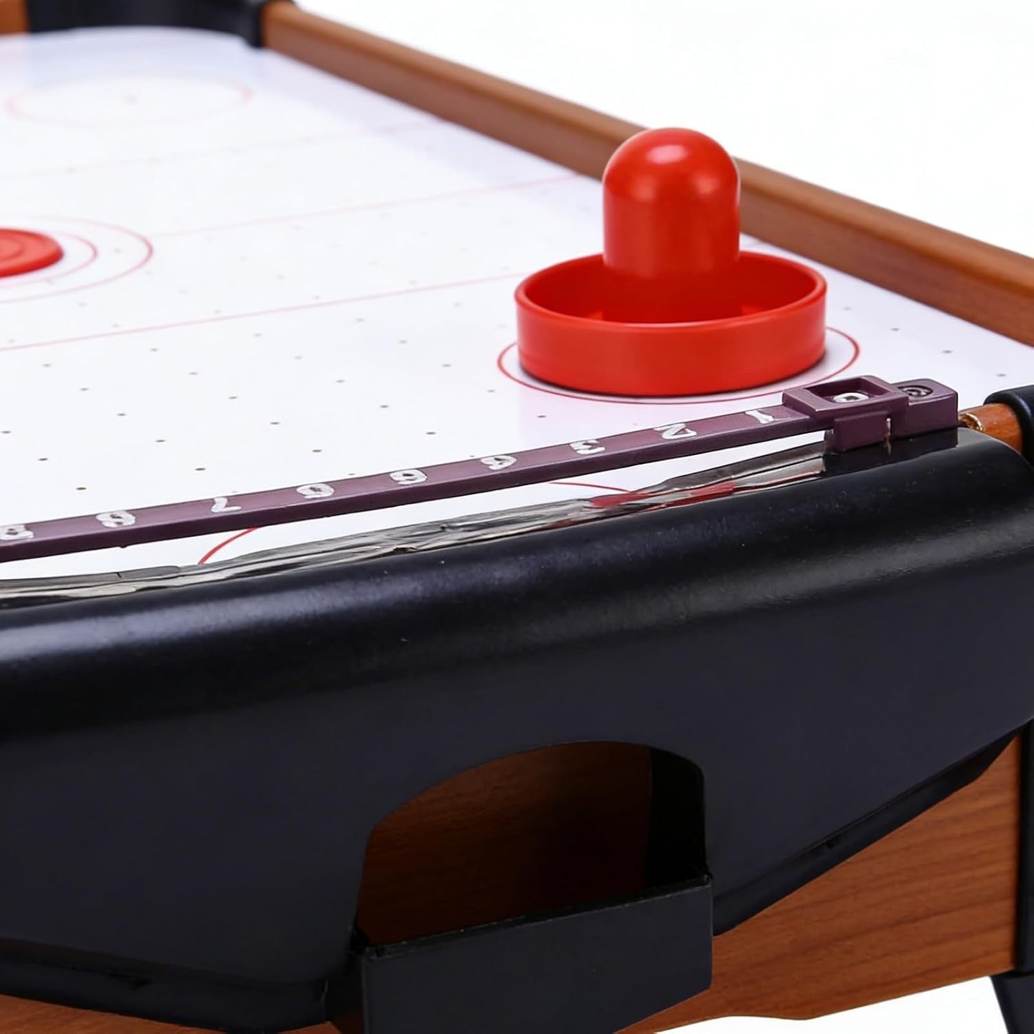 Wooden Mini Air Hockey Table 2 Player Interactive Party Game