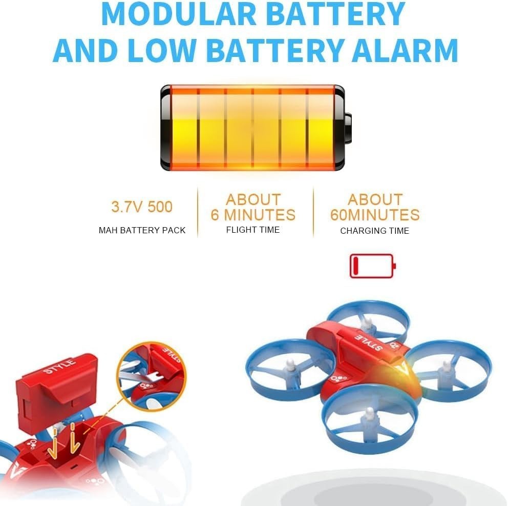 OBEST 3-in-1 RC Drone, Car & Boat Toy for Kids, 360° Roll, Air Pressure Control