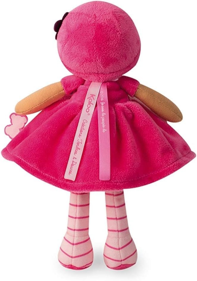 25cm Soft Fabric Baby Doll Pink Outfit Cuddly First Doll Machine Washable