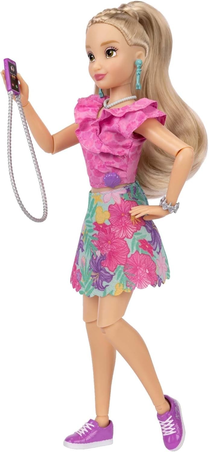 Poseable Fashion Doll 30cm with 2 Outfits Mickey Ring Gift Set