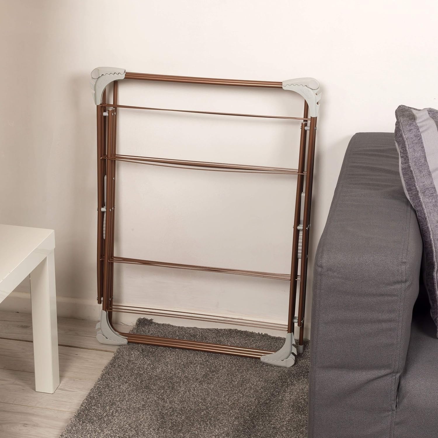 Large Folding Clothes Airer Indoor Laundry Drying Rack 15m Space Heavy Duty