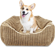 Hooded Dog Bed 63x53x21cm Warm Cave Orthopedic Washable