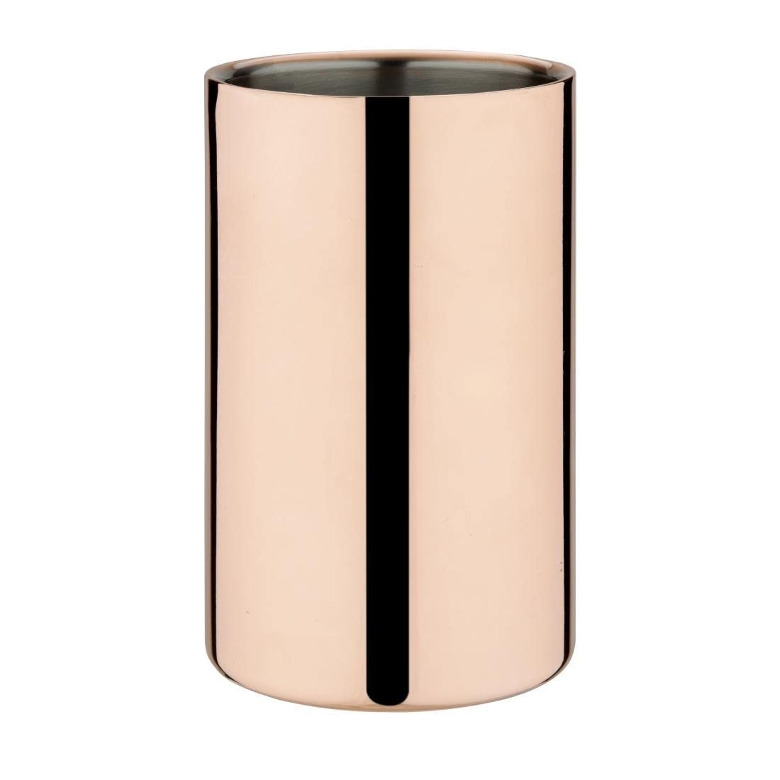 Copper Wine Bottle Cooler Double Wall Insulated Champagne Chiller Luxury