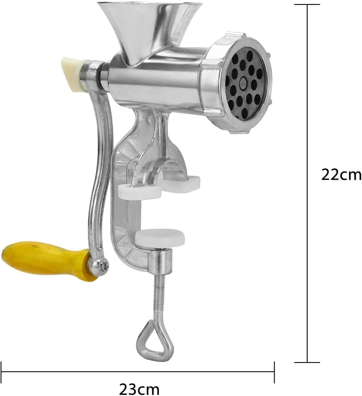 Manual Meat Grinder Sausage Maker Heavy Duty Aluminium Mincer Clamp