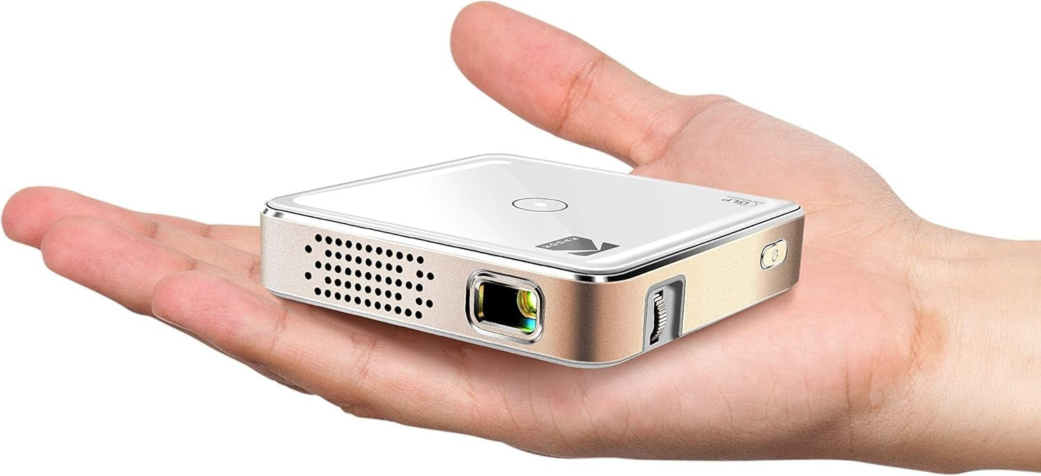Ultra Mini Pocket Projector HD DLP LED HDMI USB microSD Speaker