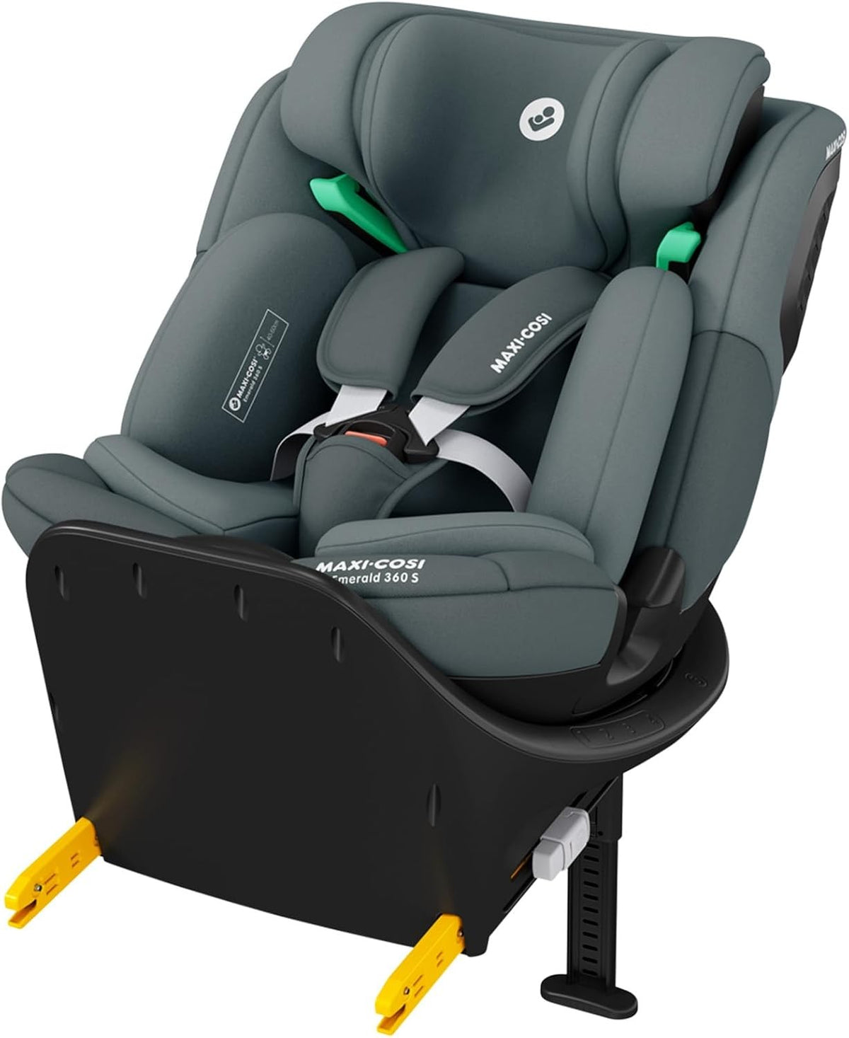 360° Swivel Baby Car Seat i-Size ISOFIX 0–12 Years Rear Forward Facing