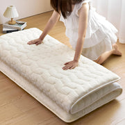 Queen Floor Futon Mattress 3.5" Thick Foldable Foam Tatami Sleeping Mat