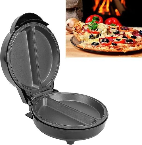 OZTYSGXM 850W Electric Pizza Maker | Non-Stick Countertop Pizza Oven with Even