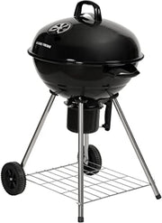 Portable Charcoal Kettle BBQ Grill 47.5cm with Thermometer & Stand
