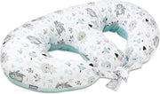 Twin Nursing Pillow Breastfeeding Support Cushion OEKO-TEX Cotton Cover