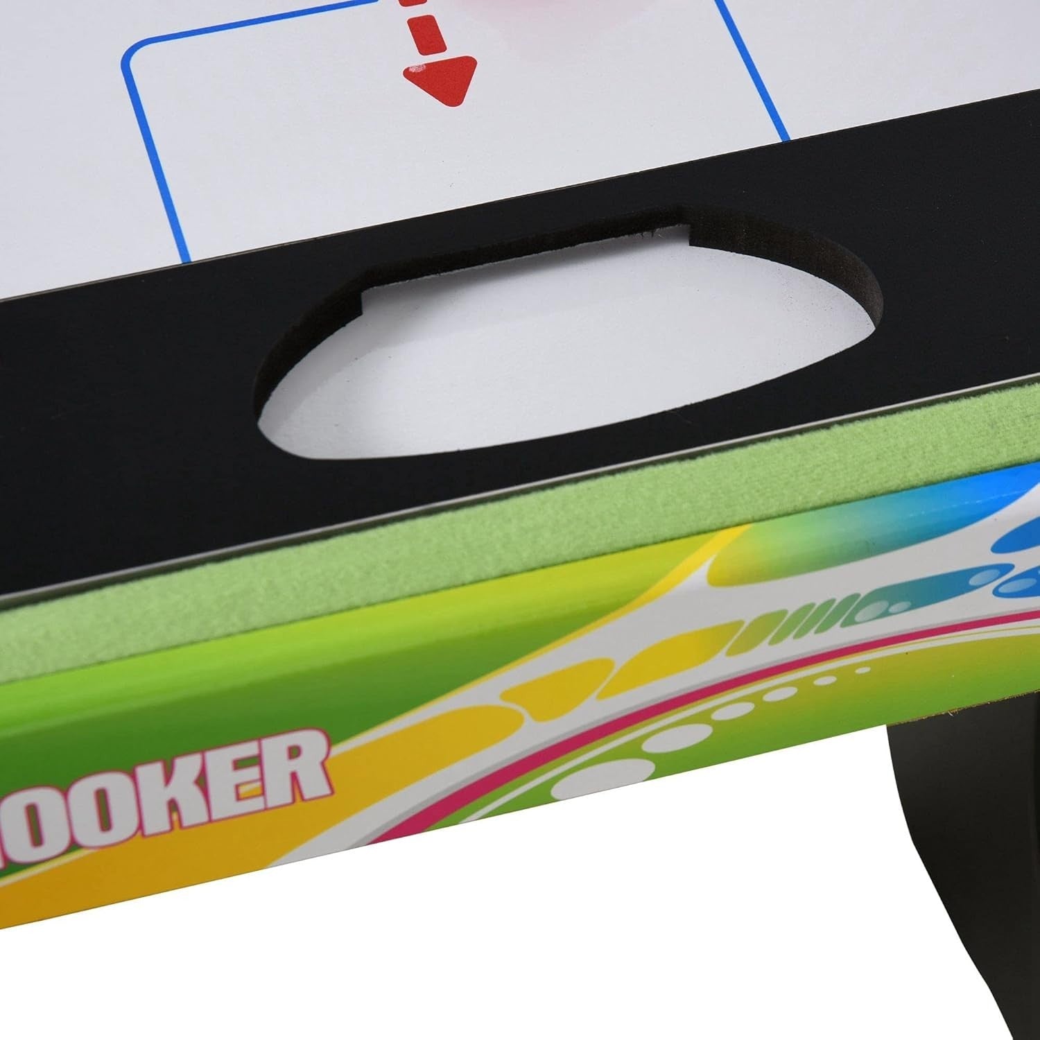 4 in 1 Folding Multi Game Table Kids Pool Foosball Hockey Tennis