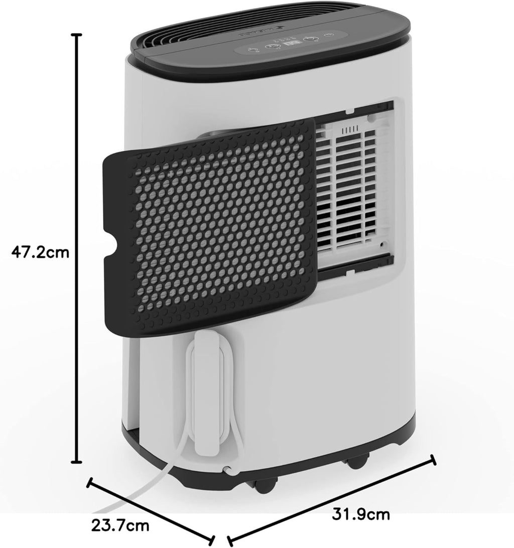 10L Dehumidifier HEPA Air Purifier Ultra Quiet Laundry Mode 42m²