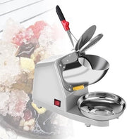 Commercial Ice Crusher 380W Double Blade Snow Cone Slush Machine