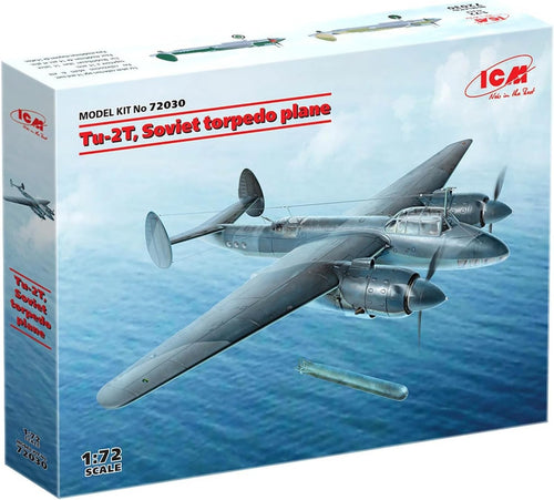 1:72 Scale Soviet Tu-2T Torpedo Plane Military Model Kit Plastic Assembly