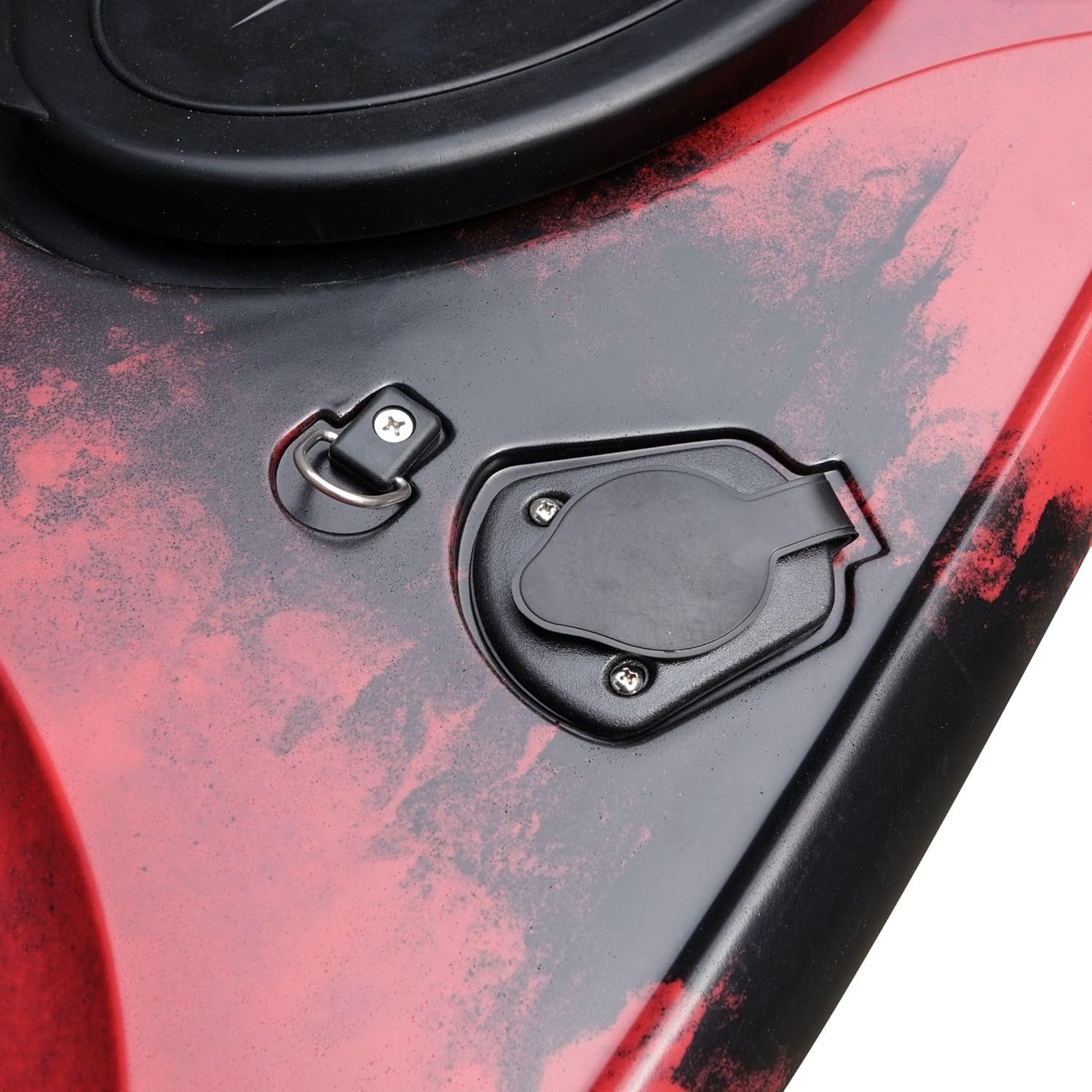 Sit Inside Kayak Recreational Fishing Canoe w/ Paddle Seat Red