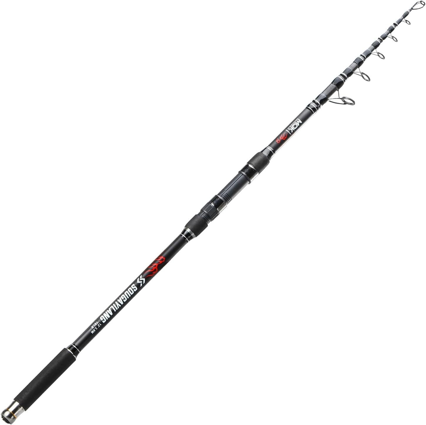 Telescopic Carp Fishing Rod Carbon Fibre 3.6M 3.9M 4.2M 3.0lb