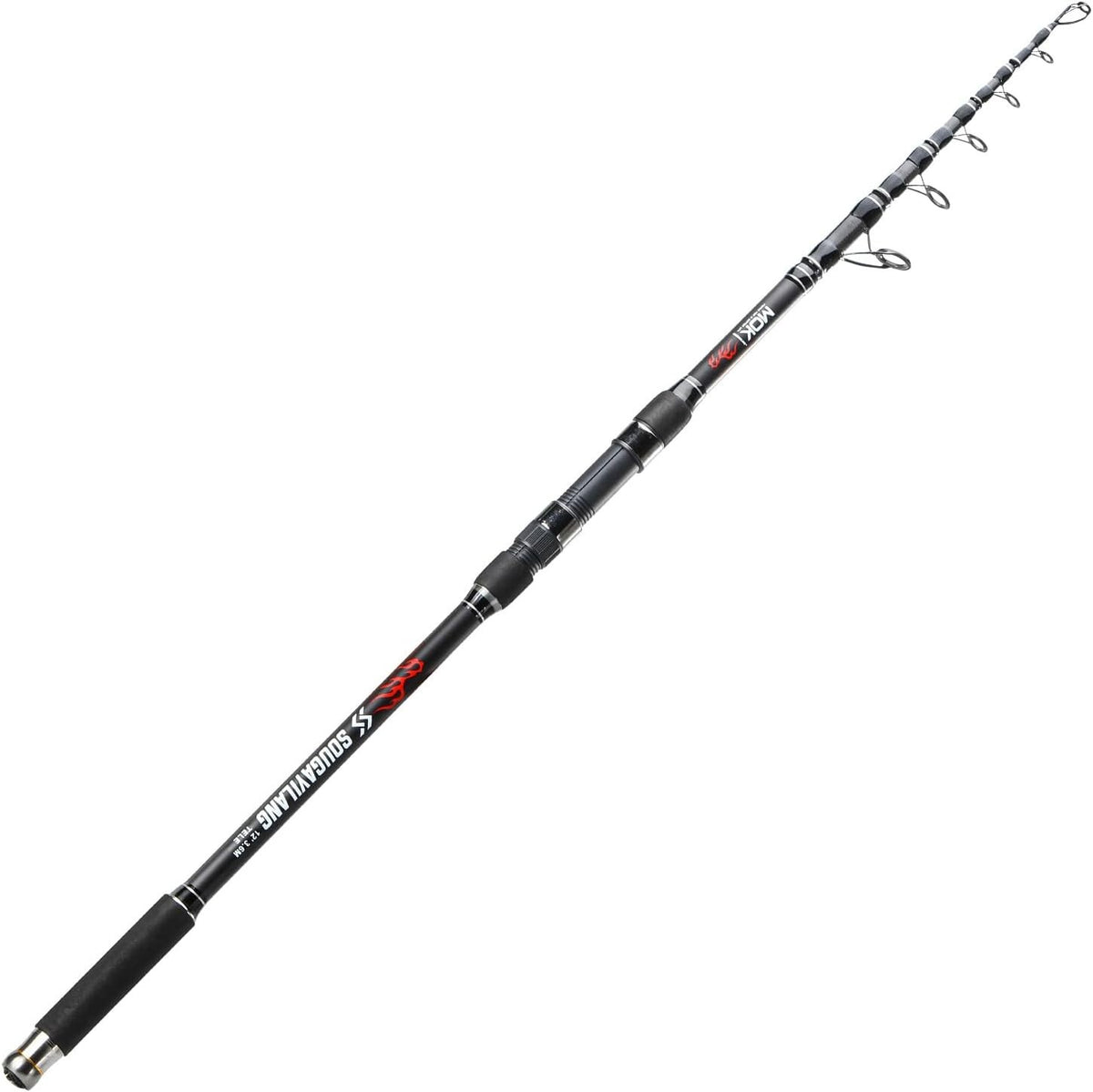 Telescopic Carp Fishing Rod Carbon Fibre 3.6M 3.9M 4.2M 3.0lb