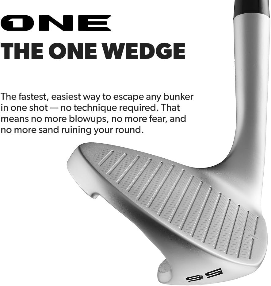 Right Hand 56° Easy Pitch Golf Wedge No Chunking Any Lie Steel