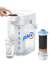 Alkaline Electric Water Filter Jug 3.5L Instant Dispensing Countertop