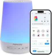 Baby White Noise Machine | 34 Soothing Sounds + Night Light & Timer