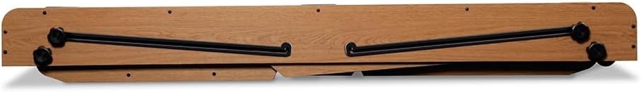 6FT Folding Snooker Pool Table No Assembly Flat Fold w Balls Cues