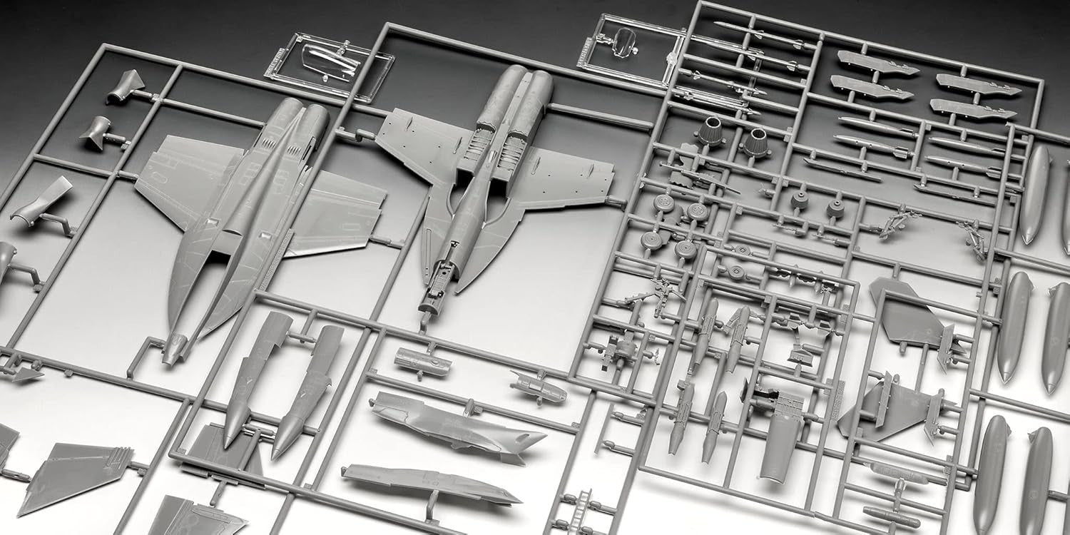 1:72 F/A-18F Super Hornet Jet Model Kit • Detailed Cockpit • Unpainted