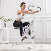 Foldable Horse Squat Fitness Machine w LCD 12 Resistance Levels