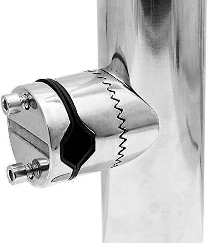 316 Stainless Steel Boat Rod Holder Rail Mount Adjustable 7/8–1"