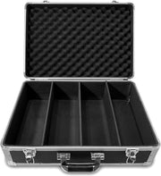 Aluminium CD Storage Flight Case Holds 120 CDs Lockable Carry Box