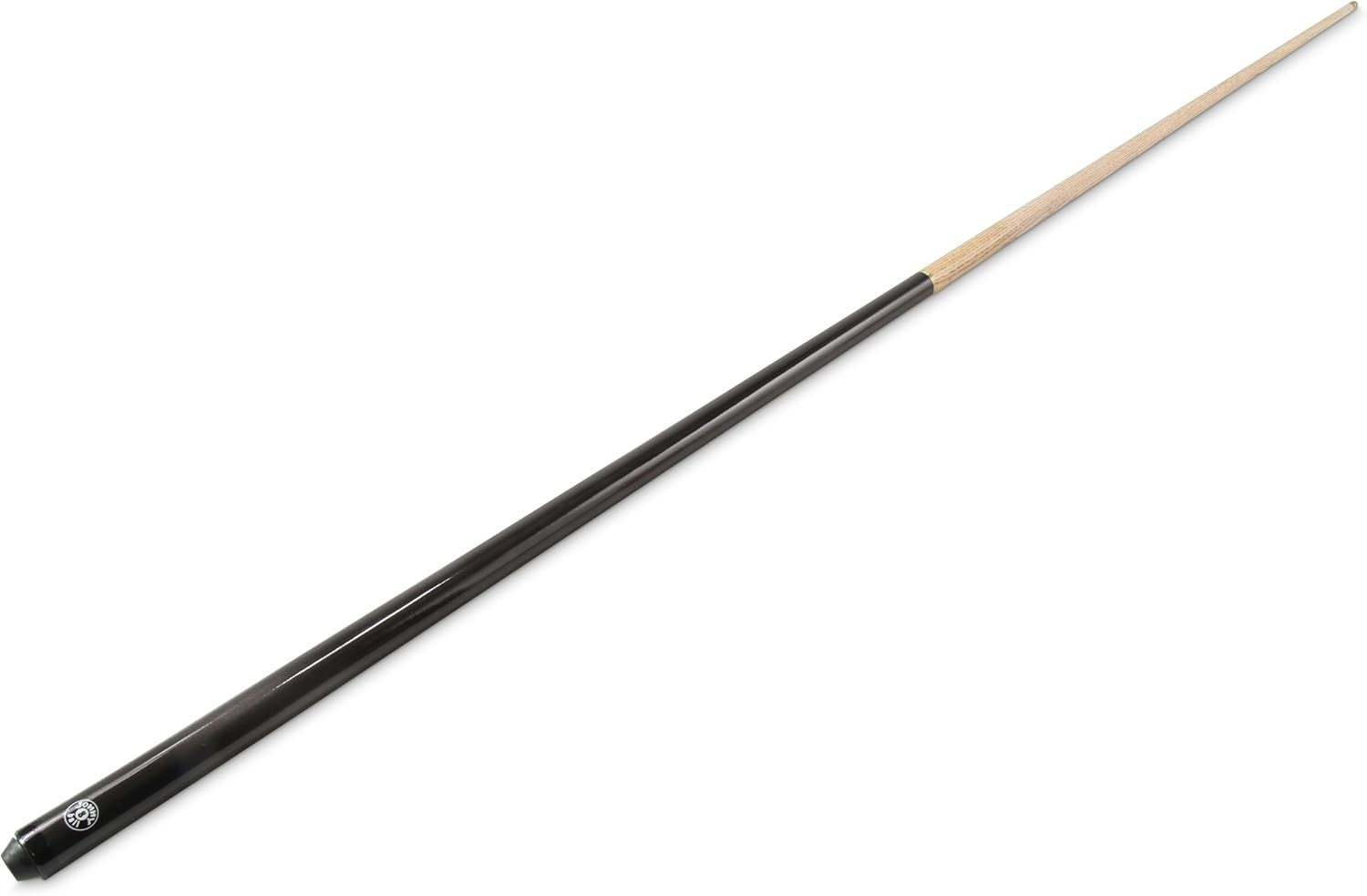 Snooker Pool Cue 9.5mm Tip Ash Shaft Centre Joint Gloss Finish 2 Piece
