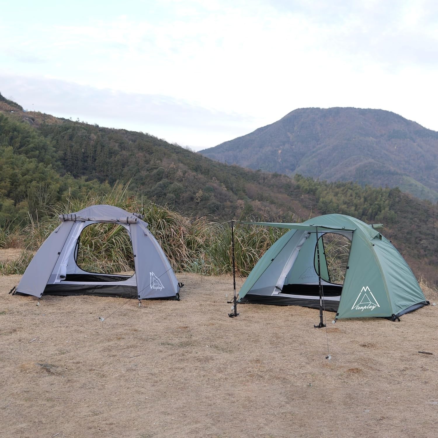 2 Man Camping Tent PU3000mm Waterproof Lightweight