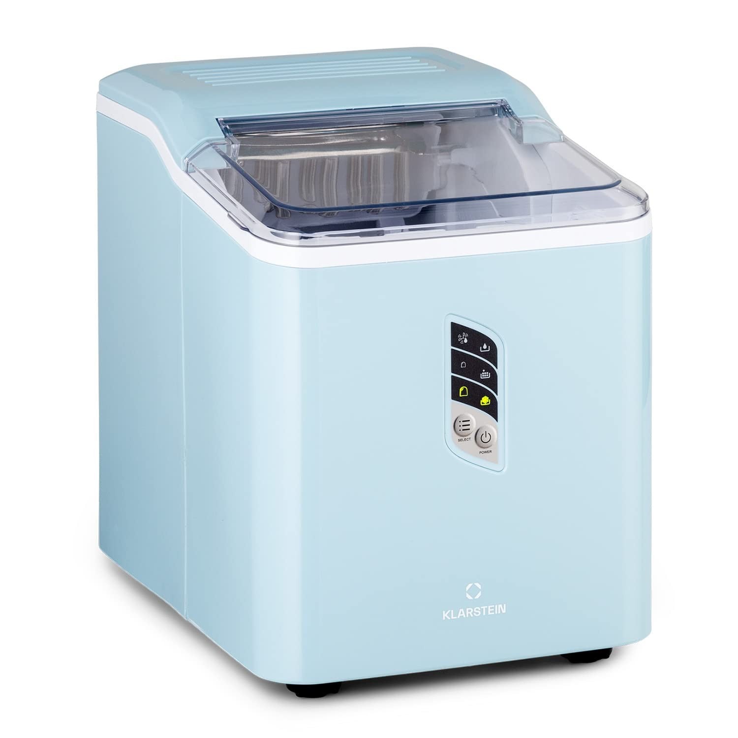 Countertop Ice Maker Machine 12kg/24h Fast Bullet Ice Self Cleaning 1.5L
