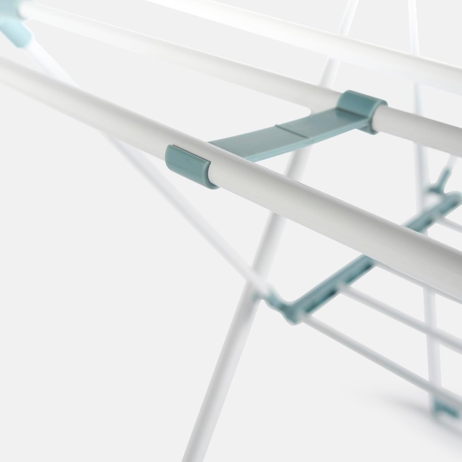 Clothes Airer X Wing Dryer Rack with Hanging Rail Folding Large Indoor Outdoor
