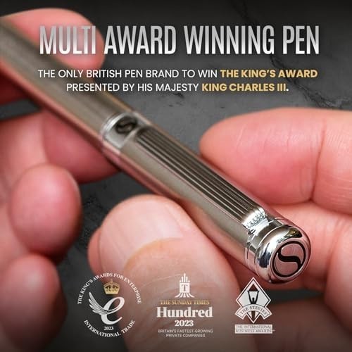 Luxury Stainless Steel Roller Ball Pen ✨ Smooth Refillable Executive Tool