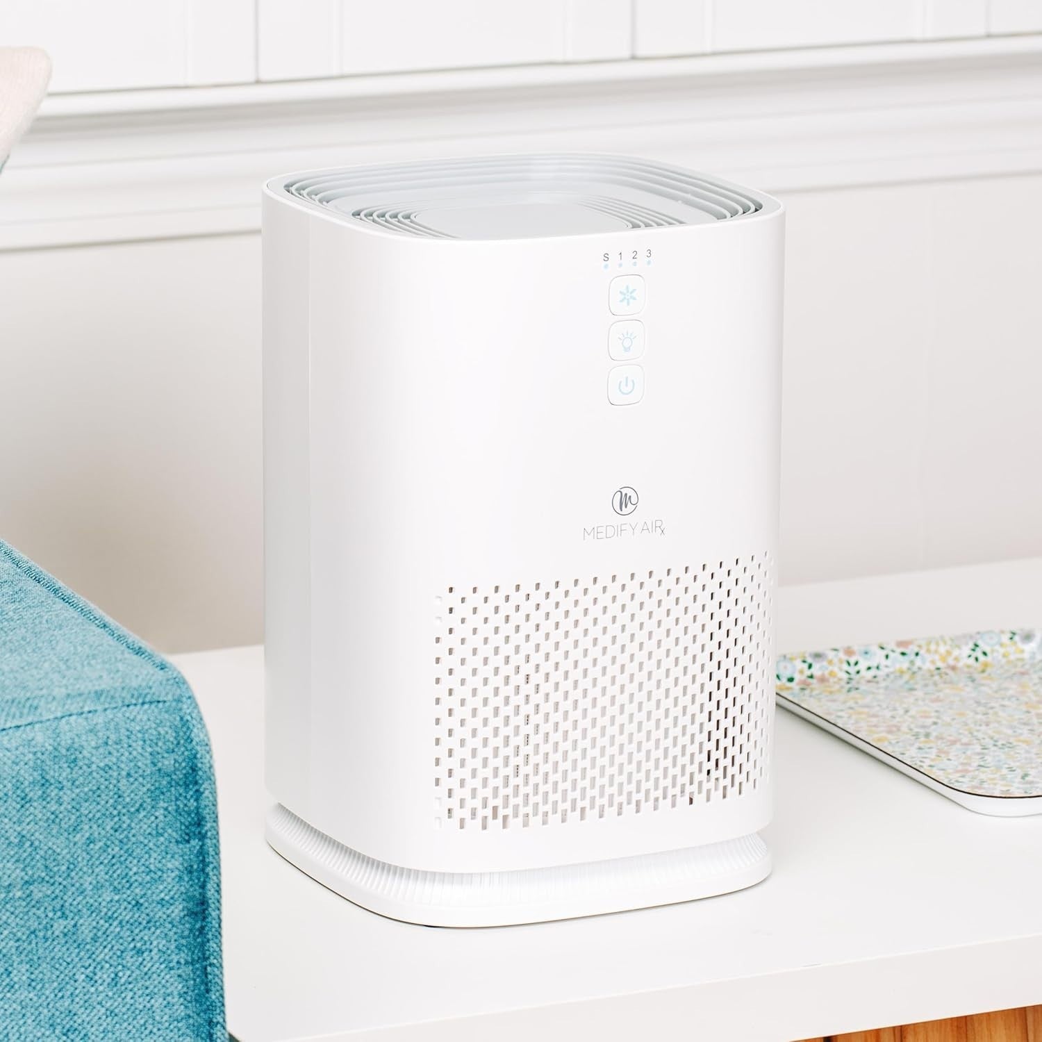 HEPA H13 Air Purifier 470ft² Smoke Odour Pet Pollen Filter 2 Pack